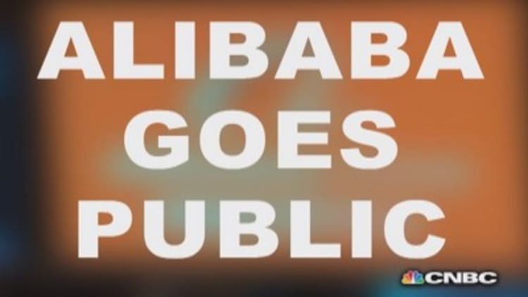 Alibaba's 'legendary' IPO ... in two minutes