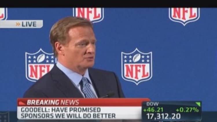 Goodell: We'll clean up our house