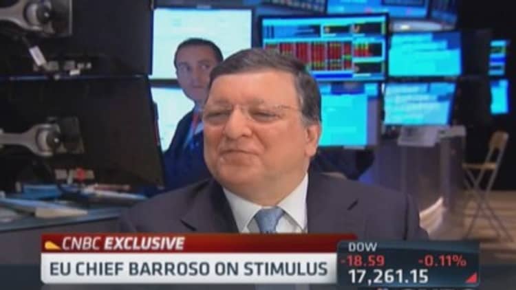 Europe will avoid recession: Barroso