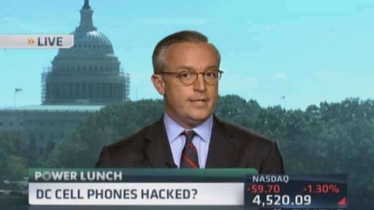 DC cell phones hacked?