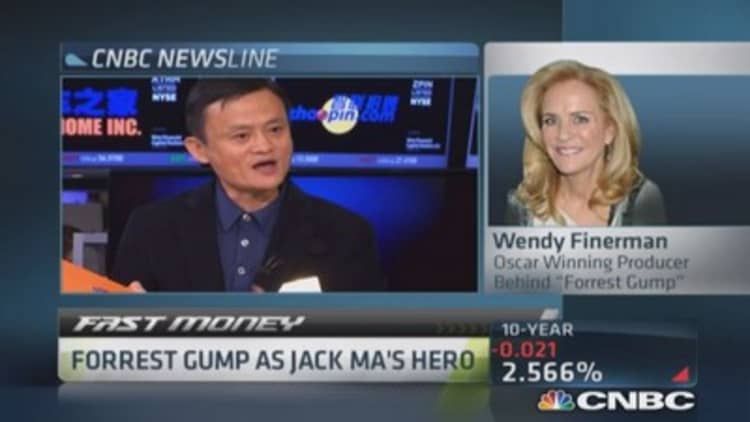 'Forrest Gump' producer: Have Jack Ma call me