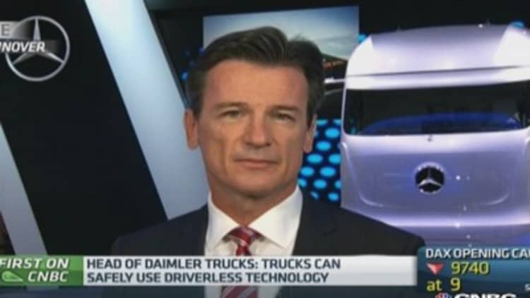 Europe market 'very weak': Daimler head of trucks