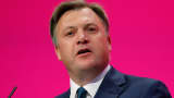 Britain's shadow chancellor Ed Balls speaks at the Labour party's annual conference in Manchester, northern England September 22, 2014.