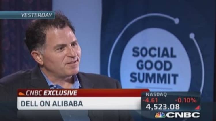 Michael Dell: Alibaba interesting company