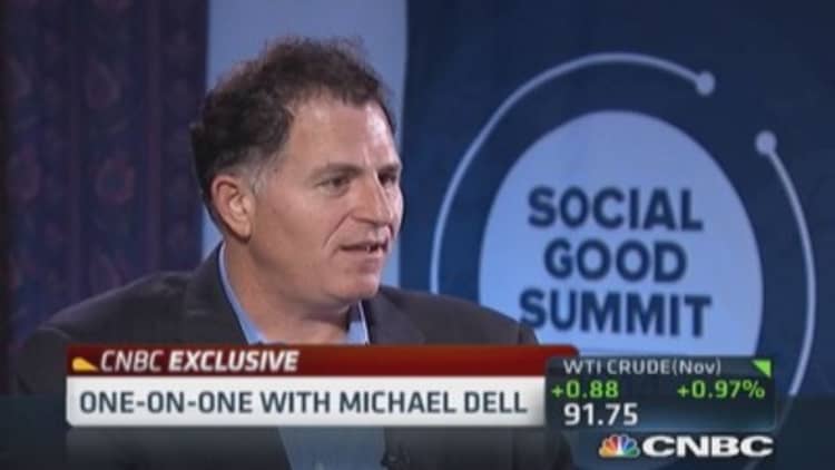 Michael Dell: Very fast tablet growth