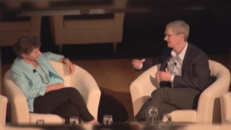 Apple's Tim Cook on climate change