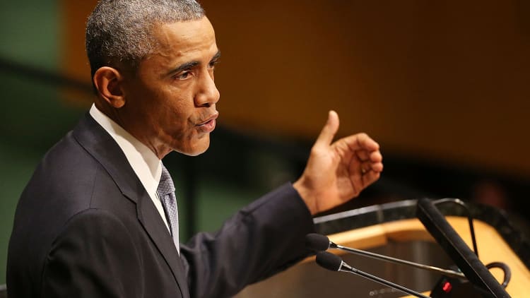 President Obama talks tough on ISIS 