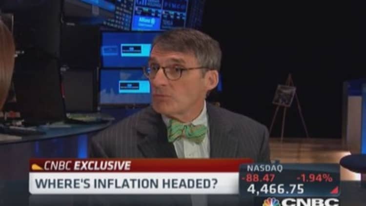 Don't get hysterical over deflation: Grant