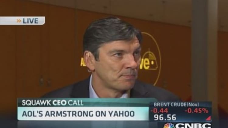 AOL CEO on Yahoo: Our focus on AOL strategy