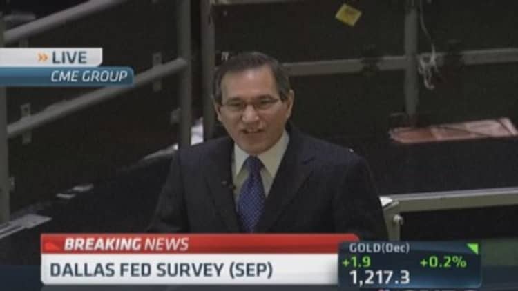 September Dallas Fed survey solid