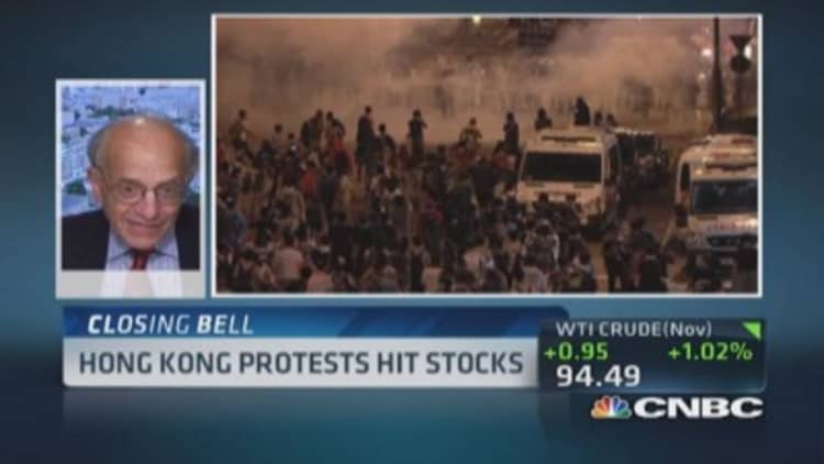Jeremy Siegel: Wouldn't sell China on Hong Kong protests  