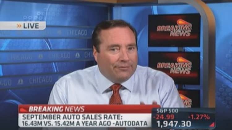 Sept. auto sales 16.43 million: Autodata