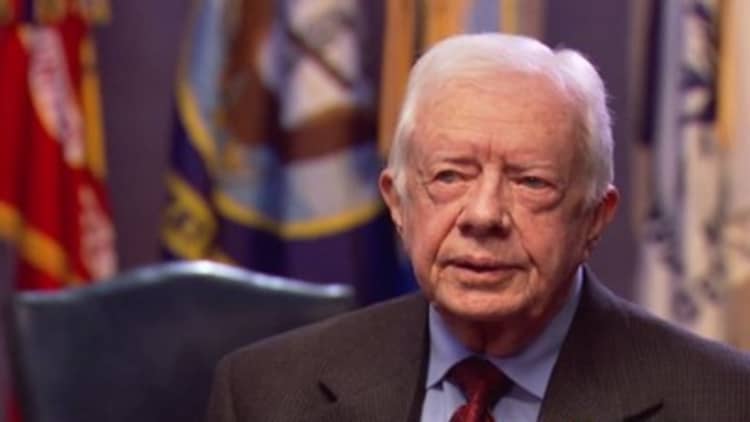 CNBC Meets President Jimmy Carter, part two