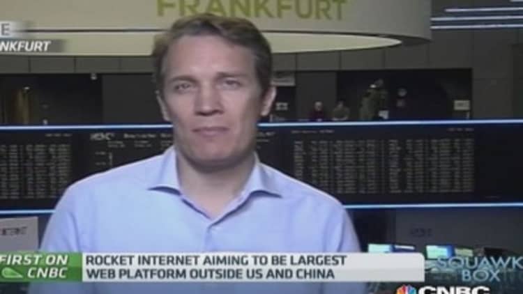 Rocket Internet CEO on fall of share price on debut
