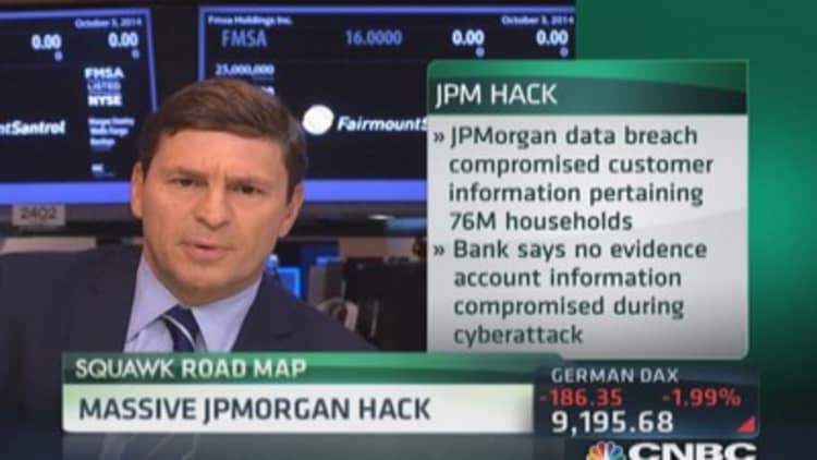Massive JPMorgan hack