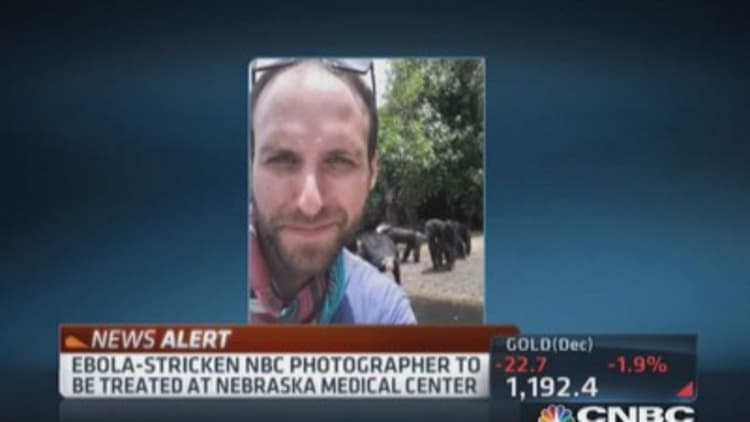 Nebraska Medical to treat Ashoka Mukpo: Report