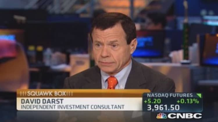 David Darst sees a healthy period