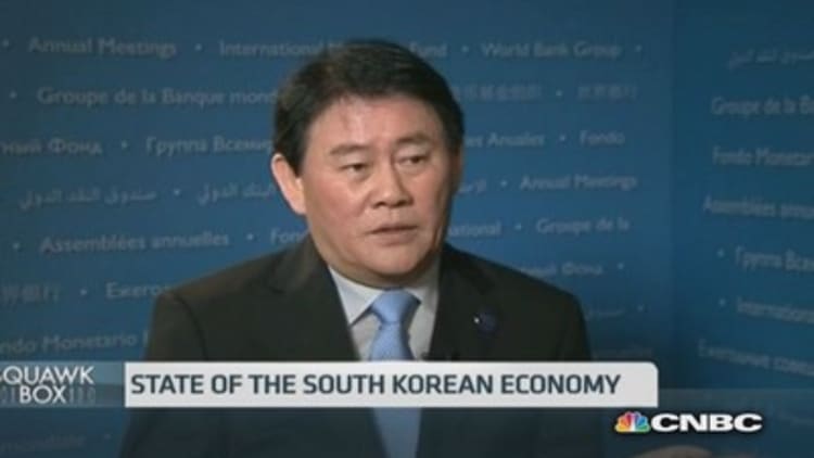 South Korea Fin Min: Global recovery still fragile
