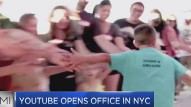 YouTube opens in NYC