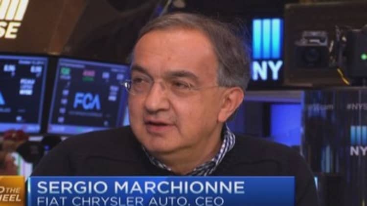 CEO: Great day for Fiat Chrysler Automobiles 