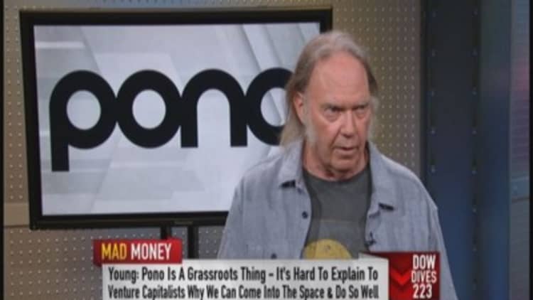 Neil Young's new music venture 