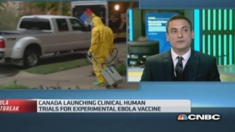 Hard to tell if Ebola vaccine works: Pro