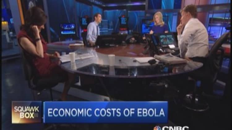 How much Ebola costs the world economy  