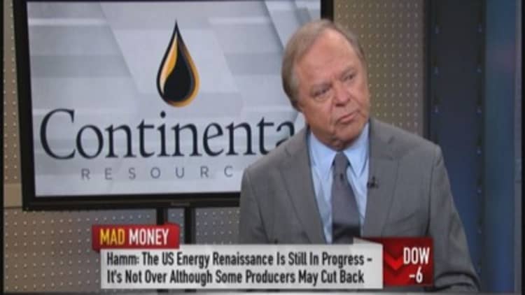 Continental CEO: Not end of oil renaissance