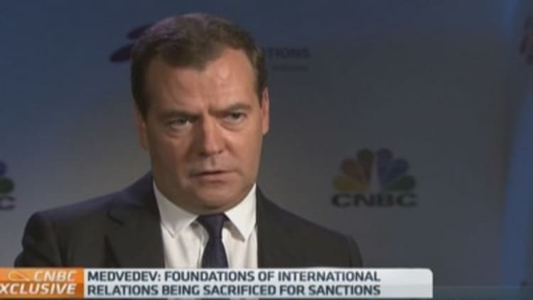Russia-US relations 'back to square one': Medvedev