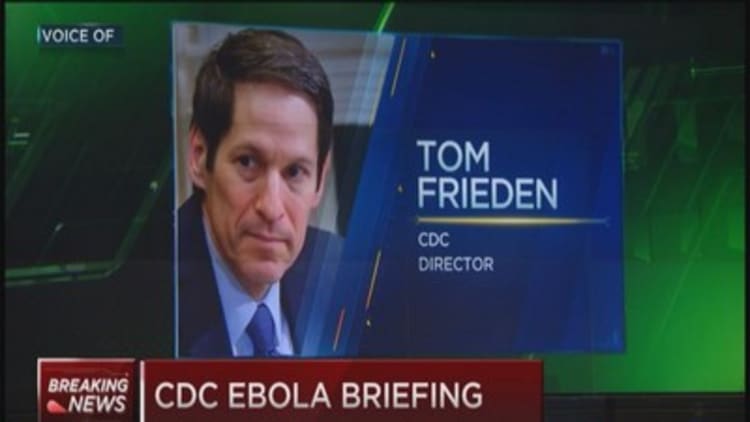 CDC outlines contacts of confirmed Ebola cases