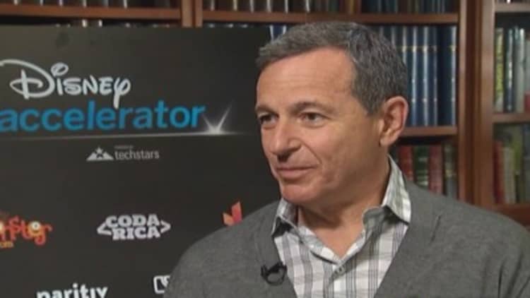 Disney CEO Bob Iger says mentoring startups 'very energizing for me'