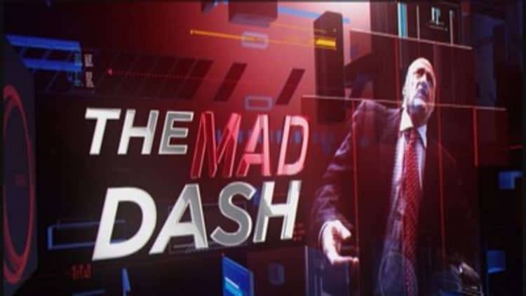Cramer's Mad Dash: UnitedHealth rises