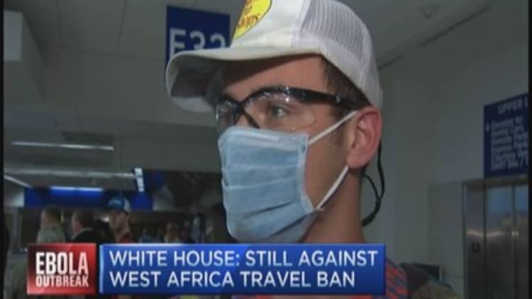 Ebola & traveler fears