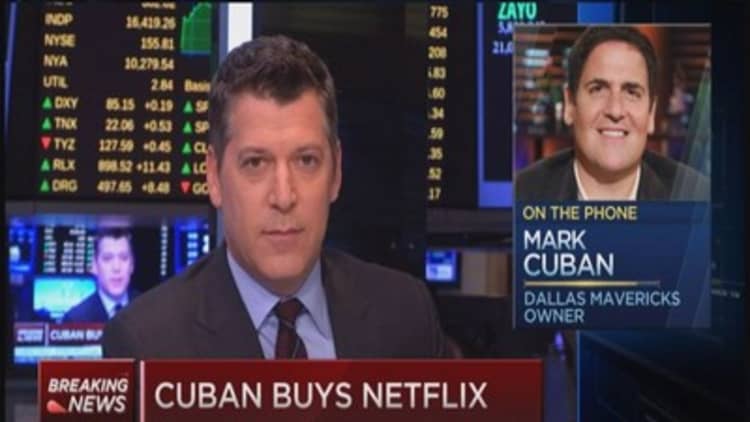 Mark Cuban: Why I went long Netflix
