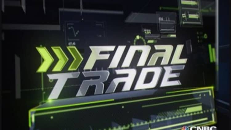 Fast Money Final Trade: DEO, GS, F & IWM