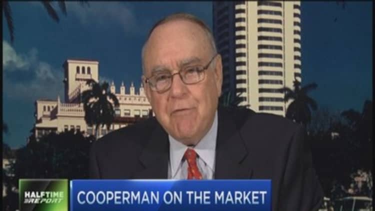 Leon Cooperman's economic concern