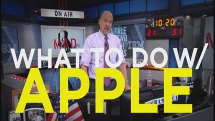 Cramer: Apple should not be traded