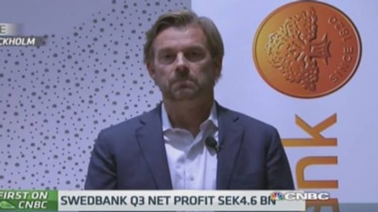 Stress tests won't be a problem: Swedbank CEO