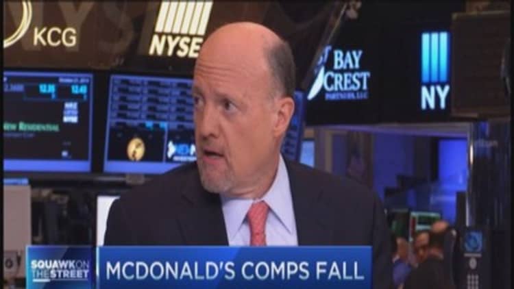Cramer: McDonald's so bad it's good
