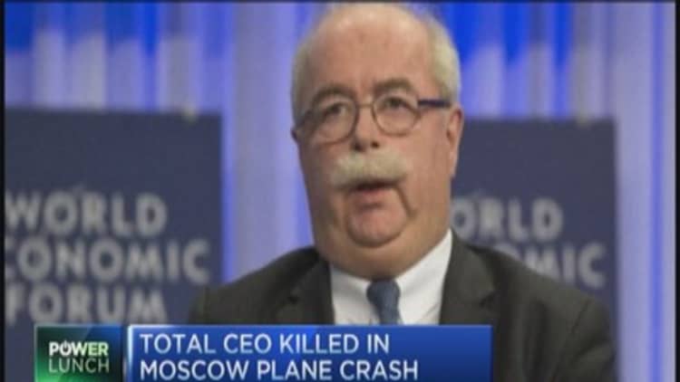 Total CEO killed in plane crash 