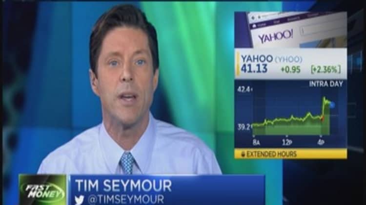 Trader: Yahoo earnings good enough
