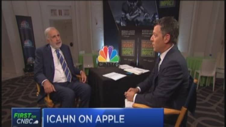 Icahn: Apple a 'no brainer'