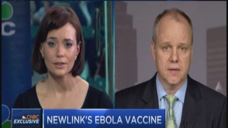NewLink's Ebola vaccine