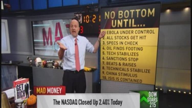 Cramer calls investable bottom