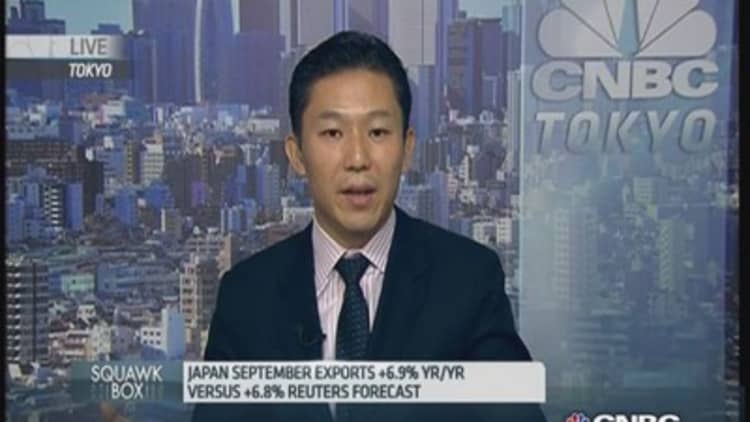Japan September trade numbers are 'good news': Pro