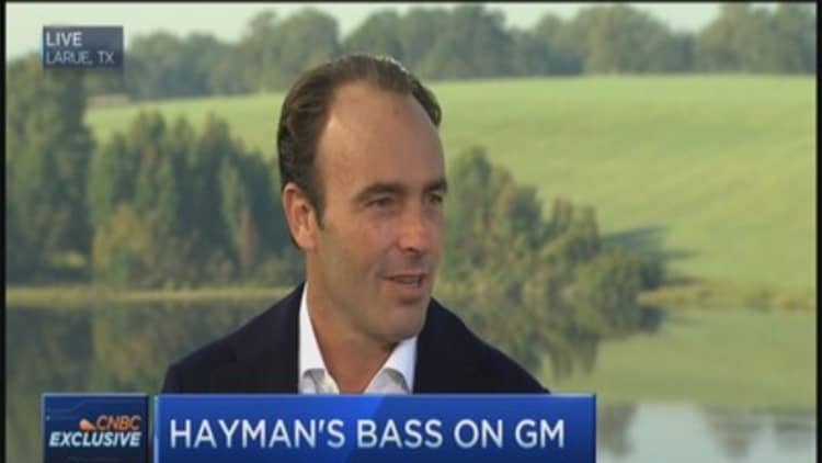 Hayman still owns General Motors