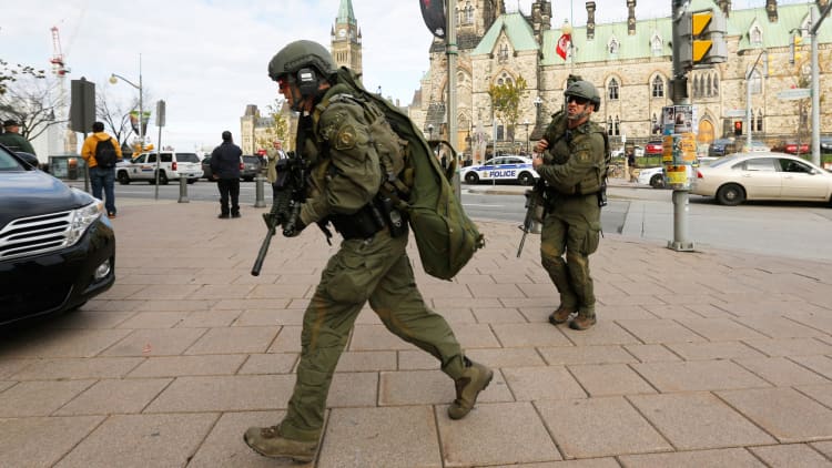 Two shot, injured near Canadian Parliament: Report