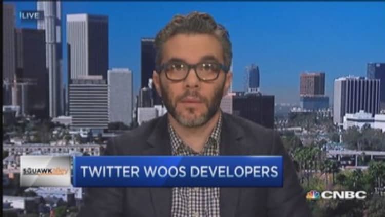 Twitter woos developers