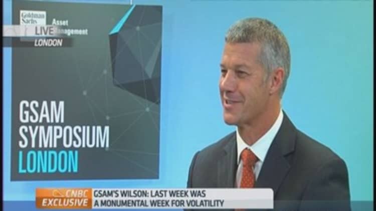 'Calm' has returned to markets: GSAM CEO