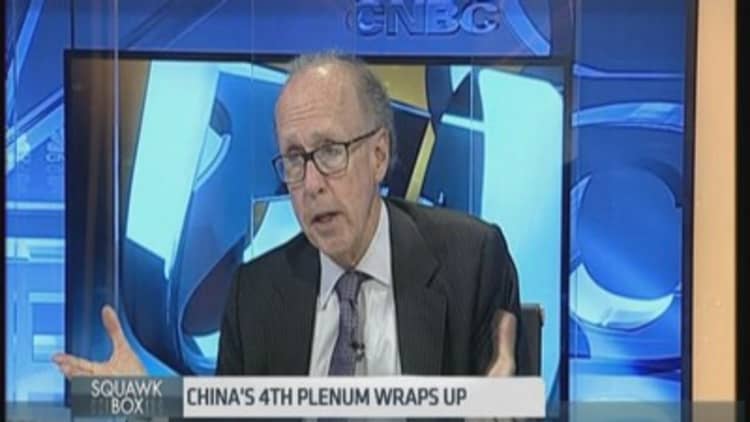 Roach: Don't write off China's 4th Plenum just yet